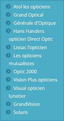 liste 1 des opticiens Santéclair